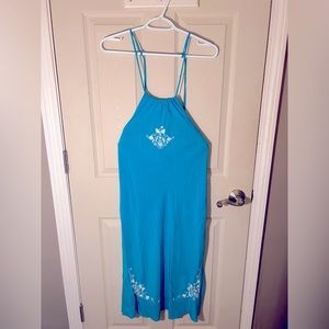 Sundress-Medium-Aqua Blue